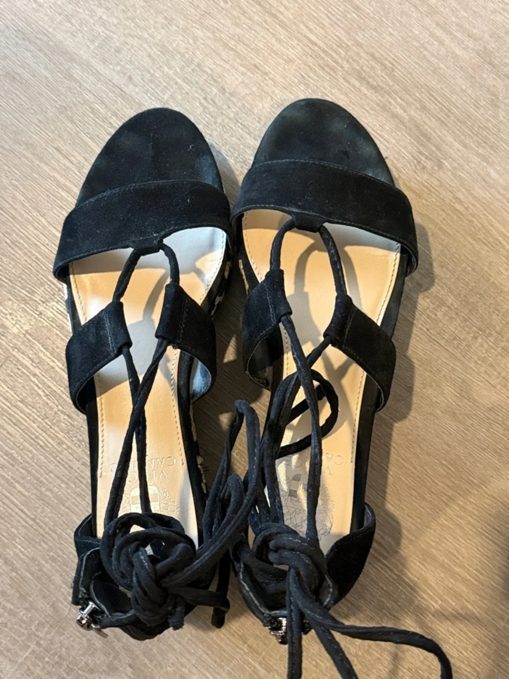 Vince Camuto Kellia Strappy Espadrille Sandals Sz 9.5